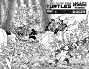 Teenage Mutant Ninja Turtles/Usagi Yojimbo: WhereWhen #4 Variant RI (25) (Sakai B&W)