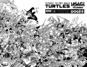 Teenage Mutant Ninja Turtles/Usagi Yojimbo: WhereWhen #5 Variant RI (25) (Sakai B&W)