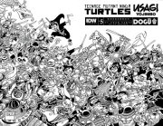 Teenage Mutant Ninja Turtles/Usagi Yojimbo: WhereWhen #5 Variant RI (25) (Sakai B&W) 