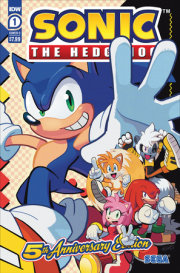 Sonic the Hedgehog: #1 5th Anniversary Edition Variant C (Herms)
