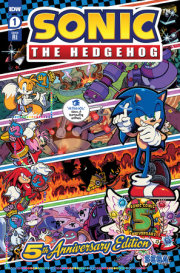 Sonic the Hedgehog: #1 5th Anniversary Edition Variant RI (50) (Gray)