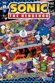 Sonic the Hedgehog: #1 5th Anniversary Edition Variant RI (50) (Gray) 