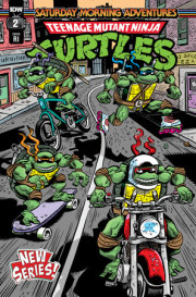 Teenage Mutant Ninja Turtles: Saturday Morning Adventures (2023-) #2 Variant RI (10) (Lawson)