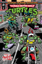 Teenage Mutant Ninja Turtles: Saturday Morning Adventures (2023-) #2 Variant RI (10) (Lawson) 