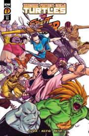 Teenage Mutant Ninja Turtles Vs. Street Fighter #2 Variant RI (25) (Federici)