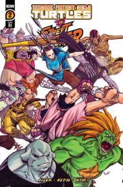 Teenage Mutant Ninja Turtles Vs. Street Fighter #2 Variant RI (25) (Federici) 