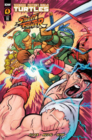 Teenage Mutant Ninja Turtles Vs. Street Fighter #4 Variant RI (100) (Johnson)