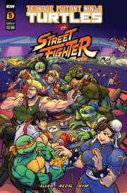 Teenage Mutant Ninja Turtles Vs. Street Fighter #5 Variant B (Myer)