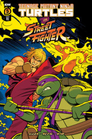 Teenage Mutant Ninja Turtles Vs. Street Fighter #5 Variant RI (100) (Romero) 