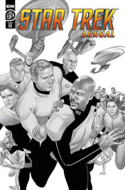 Star Trek Annual 2023 Variant RI (10) (Stott B&W) 