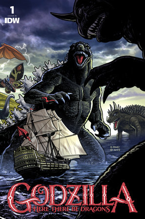 Godzilla: Here There Be Dragons #1 Variant RI (25) (Dewey)