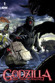 Godzilla: Here There Be Dragons #1 Variant RI (25) (Dewey) 