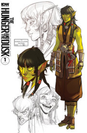 The Hunger and the Dusk #1 Variant RI (25) (Wildgoose Character Sketch) 