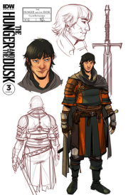 The Hunger and the Dusk #3 Variant RI (10) (Wildgoose Character Sketch) 