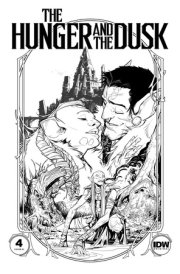 The Hunger and the Dusk #4 Variant RI (25) (Wildgoose B&W) 