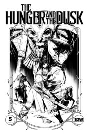 The Hunger and the Dusk #5 Variant RI (25) (Wildgoose B&W) 