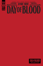 Star Trek: Day of Blood #1 Variant D (Red Sketch Variant)
