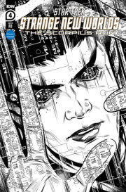 Star Trek: Strange New Worlds--The Scorpius Run #4 Variant RI (10) (Hernandez B&W) 