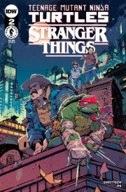 Teenage Mutant Ninja Turtles x Stranger Things #2 Variant B (Corona) 