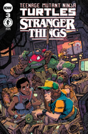 Teenage Mutant Ninja Turtles x Stranger Things #3 Variant B (Corona) 