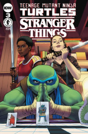 Teenage Mutant Ninja Turtles x Stranger Things #3 Variant D (Gorham) 