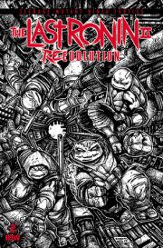 Teenage Mutant Ninja Turtles: The Last Ronin II--Re-Evolution #2 Variant RI (100) (Eastman B&W)
