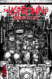 Teenage Mutant Ninja Turtles: The Last Ronin II--Re-Evolution #3 Variant RI (100) (Eastman B&W)