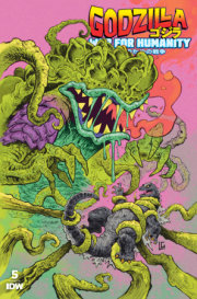 Godzilla: The War for Humanity #5 Variant RI (10) (Gonzalez) 