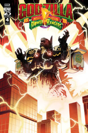Godzilla Vs. The Mighty Morphin Power Rangers II #4 Cover A (Rivas)