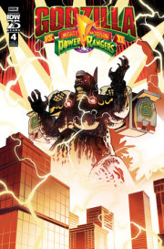 Godzilla Vs. The Mighty Morphin Power Rangers II #4 Cover A (Rivas) 