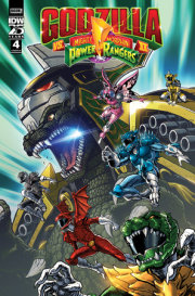 Godzilla Vs. The Mighty Morphin Power Rangers II #4 Variant RI (10) (Frank) 