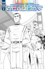 Star Trek: Picard's Academy #1 Variant RI (10) (Boo B&W)