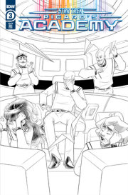 Star Trek: Picard's Academy #3 Variant RI (10) (Boo B&W) 