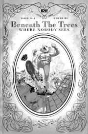 Beneath the Trees Where Nobody Sees #4 Variant RI (25) (Rossmo Storybook Variant  B&W)