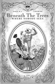 Beneath the Trees Where Nobody Sees #4 Variant RI (25) (Rossmo Storybook Variant B&W) 