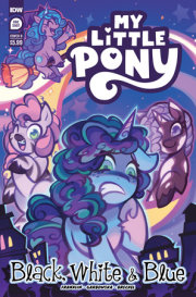 My Little Pony: Black, White & Blue Variant B (Hall) 