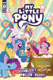 My Little Pony: Kenbucky Roller Derby #1 Variant B (Mebberson) 