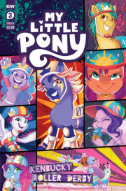 My Little Pony: Kenbucky Roller Derby #3 Cover A (Garcia) 