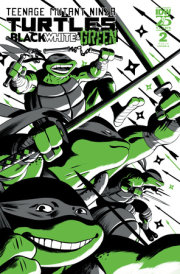 Teenage Mutant Ninja Turtles: Black, White, and Green #2 Cover A (Rodríguez)