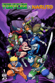 Teenage Mutant Ninja Turtles x Naruto #1 Variant B (Prasetya) 