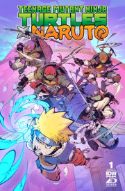 Teenage Mutant Ninja Turtles x Naruto #1 Variant RI (50) (Melnikov) 