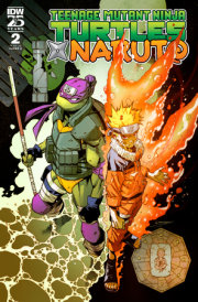 Teenage Mutant Ninja Turtles x Naruto #2 Cover A (Jiménez) 