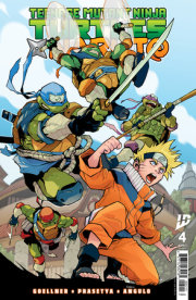 Teenage Mutant Ninja Turtles x Naruto #4 Variant D (Kerschl) 