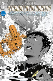 Star Trek: Strange New Worlds--The Seeds of Salvation #3 Variant RI (10) (Mercer B&W) 