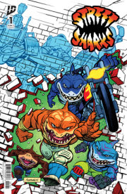 Street Sharks #1 Variant RI (25) (Catalan) 