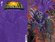 Teenage Mutant Ninja Turtles x Godzilla #5 Variant RI (25) (Frank Full Art) 