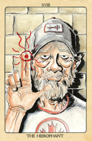 Minor Arcana #18 D 1:10 INCV Tarot Variant (Dressed, Lemire) 