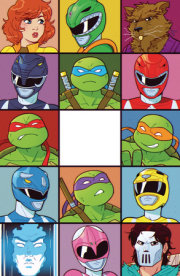 Mighty Morphin Power Rangers/ Teenage Mutant Ninja Turtles III #1 L 1:200 INCV (Full Art, Ganucheau) 