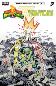 Mighty Morphin Power Rangers/Teenage Mutant Ninja Turtles III #5 B Variant (Dressed, Ba) 