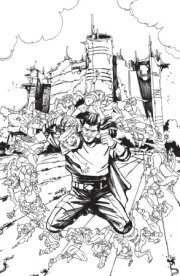 Power Rangers Green #4 J Unlimited Variant (Full Art, Vargas) 